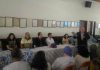 Público presente à cerimônia de posse