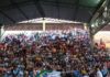 Participantes do 1º Fórum Nacional da Juventude Vicentina, que aconteceu em outubro de 2012, em Ribeirão das Neves/MG